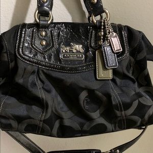 Coach Madison Audrey Purse Black